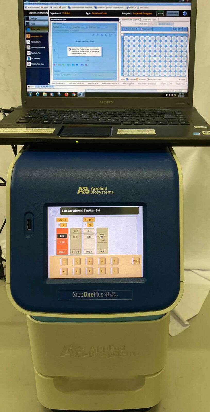 Applied Biosystems ABI PCR StepOnePlus Real-Time PCR System